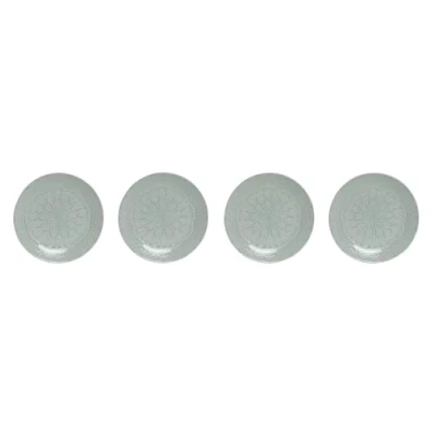 Afbeelding van Bordenset Home ESPRIT Groen Keramiek Mandala Arabisch 27 x 2,5 cm
