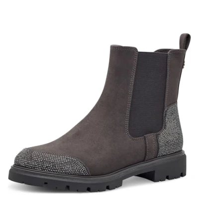 Afbeelding van Marco Tozzi by Guido Maria Kretschmer 2 85413 43 Chelsea laarzen, DK.Grey, 42 EU, donkergrijs (dark grey), EU