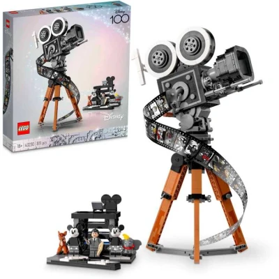 Afbeelding van LEGO 43230 Disney Walt eerbetoon camera 100ste Verjaardag Set