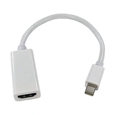 Afbeelding van Tec Digi Mini DisplayPort DP naar HDMI adapterkabel, HDTV adapterconverter, ondersteunt Thunderbolt voor Apple Mac, MacBook Air Pro, iMac
