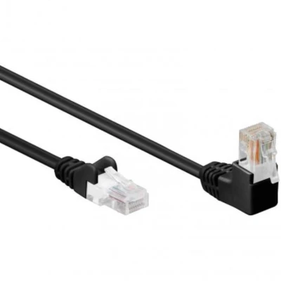 Afbeelding van 1 m U/UTP kabel Cat 5e haaks