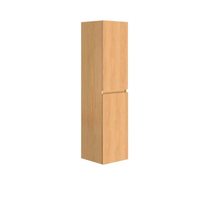 Afbeelding van Kolomkast Allibert Single 40x35x156 cm 2 Deuren Eik Atlas