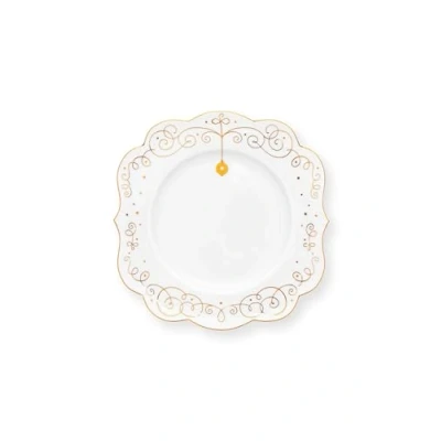 Afbeelding van Pip Studio Royal Christmas ontbijtbord 17,5 cm Wit