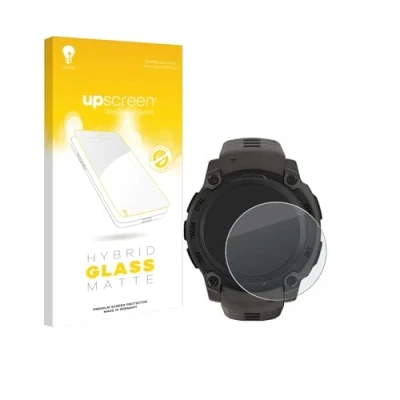 Afbeelding van upscreen Schutzglas Schutzfolie Displayschutz Display Schutz Glas Folie matt, Smartwatch beschermfolie, Grijs