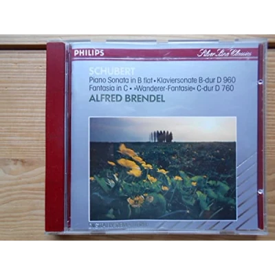Afbeelding van Schubert: Piano Sonata D 960, Wanderer Fantasy / Brendel