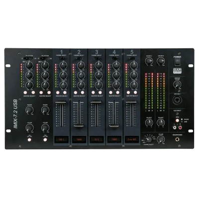 Afbeelding van DAP IMIX 7.2 USB 7 Channel 6U install mixer 2 zones
