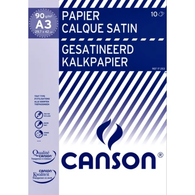 Afbeelding van Kalkpapier Canson A3 90gr