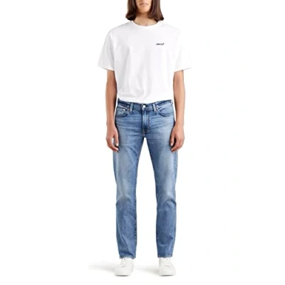Afbeelding van Levi&#039;s heren 511 slim fit jeans in lyocellblend met medium wassing de kleur Indigo, maat: W28/L30