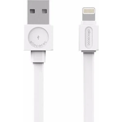 Afbeelding van Allocacoc USB Kabel Lightning Basic wit