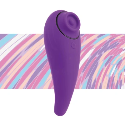Afbeelding van Feelztoys Femmegasm Tapping &amp; Tickling Vibrator Paars GRATIS TOY bij iedere bestelling v.a. 40,