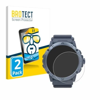 Afbeelding van BROTECT Schermbeschermer Clear, Smartwatch beschermfolie, Transparant