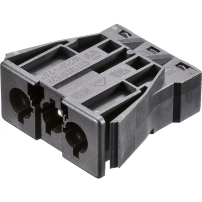 Afbeelding van Bachmann installatiestekker inbouw connector Wieland GST18® (m) / zwart