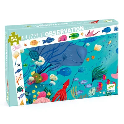 Afbeelding van Djeco puzzel observation aquatisch (54st)