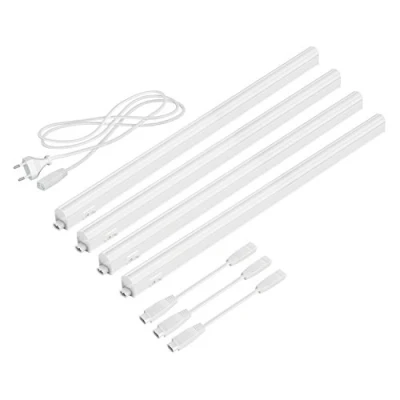 Afbeelding van parlat LED kastarmaturen Rigel, 57,3 cm elk, 880lm wit, set van 4
