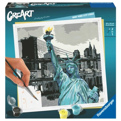 Afbeelding van Schilderen op nummers CreArt New York City