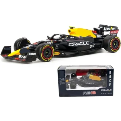 Afbeelding van HTLNUZD Bburag 1:43 2022 F1 Kampioen Racing RB18 # 11 Formule Sergio Perez 1/43 NO.11 Diecast Legering Collectible Speelgoed Auto Model