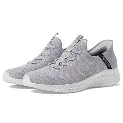 Afbeelding van Skechers Ultra Flex 3.0 Right Away Handsfree Slip in Herensneaker, Grijs, 43 EU breed