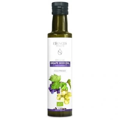 Afbeelding van Essences Bulgaria Biologische Druivenpitolie 250ml 100% Natuurlijke Koudgeperste Olie Extra Premium Kwaliteit Uitstekende Smaak Dipjes Salades Geen Additieven of Conserveringsmiddelen