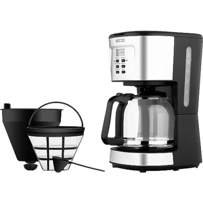 Afbeelding van ECG KP 2125 Supreme Koffiezetapparaat voor druppelkoffie 10 kopjes 1,25 l Zwart 900 W
