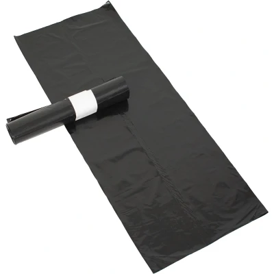 Afbeelding van Vuilniszak ft 60 x 80 0.02 cm, zwart, HDPE, 20 rol van stuks