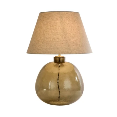 Afbeelding van Searchlight Schemerlamp Zenith groen glas EU44651GR