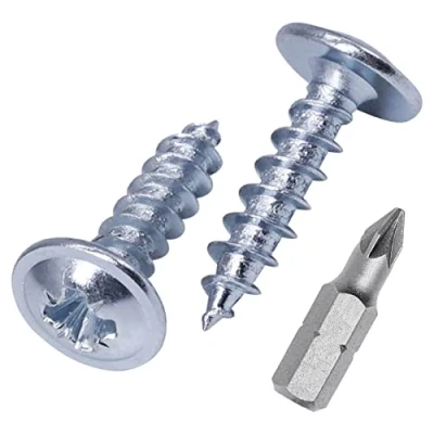Afbeelding van (Pack van 150 stuks) verzinkt staal 4,0 x 16 mm houtschroeven, metalen schroeven, gemodificeerde truss kop, zelftikken (150, mm)