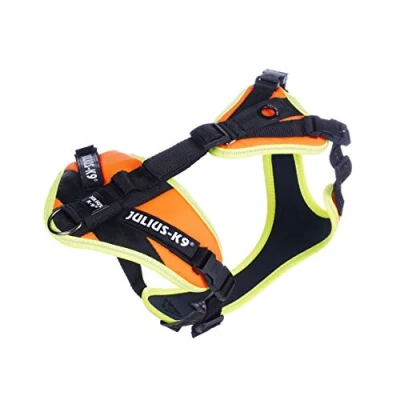 Afbeelding van Mantrailing Harness, Size: XS, UV Orange with Neon Edge