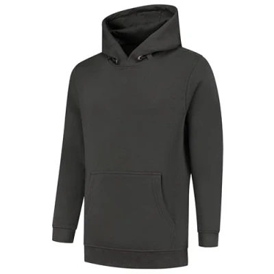 Afbeelding van Tricorp 301019 Sweater Capuchon 60C Wasbaar Donkergrijs