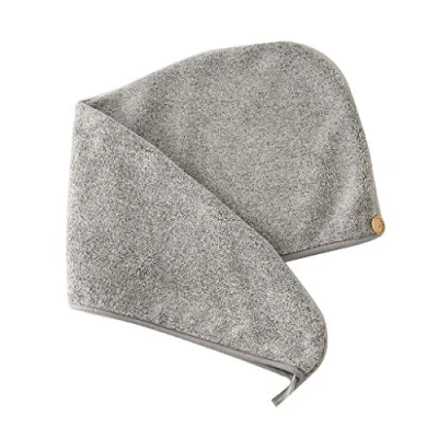 Afbeelding van Kcnsieou Waterabsorberende Bamboe Microfiber Haarhanddoek Wrap Gestreepte Sneldrogende Absorberende Douche Bad Cap