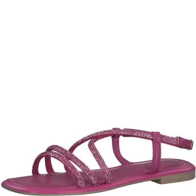 Afbeelding van Marco Tozzi Damessandalen 2 28139 20, Fuxia Comb, 37 EU, Kam, EU