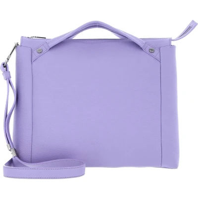 Afbeelding van BREE Leren Handtas Schoudertas Tana 5 Shopper Smoky Lavender Paars