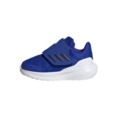 Afbeelding van adidas Performance Runfalcon 3.0 Unisex Hardloopschoenen neutraal lucid blue legend ink cloud white voor kinderen, Maat: 22 Textiel/ synthetisch