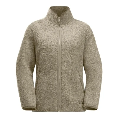 Afbeelding van High Curl Fleece Vest Dames Anis 300 S Groen