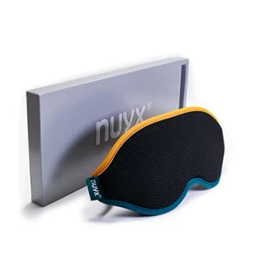 Afbeelding van NUYX® 3D slaapmasker, verduisterende slaapbril, super comfortabel oogmasker/blinddoek (eclipse black)