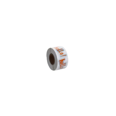 Afbeelding van Mariisore Hello Orange 41 x 60 mm per rol van 250 stuks