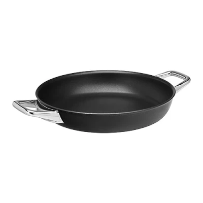 Afbeelding van WMF Steak professionele serveerpan inductie 24 cm, steakpan ideaal voor scherp aanbraden, meerlaags materiaal gecoat, Rapid Heat Control, ovenvast