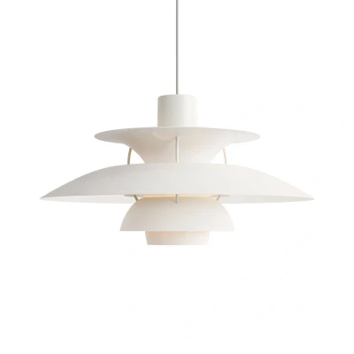 Afbeelding van Louis Poulsen PH 5 Hanglamp Monochrome White Pot Interieur