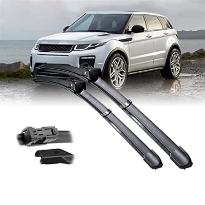 Afbeelding van Auto Voorruit Wisserbladen, voor Land Rover, Range Evoque L538 2011 2012 2013 2014 2015 2016 2017 2018 Ruitenwissers Accessoires 24 &quot;+21&quot;