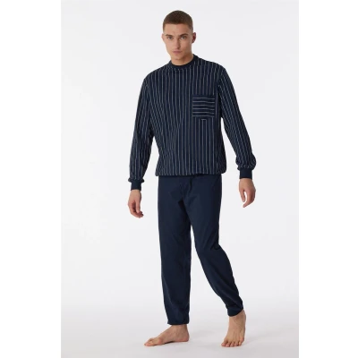 Afbeelding van Pyjama Schiesser Men 180263 Nightblue Maat 56