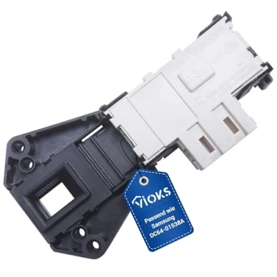 Afbeelding van Deurvergrendeling deurslot vervanging voor Samsung DC64 01538A / Metalflex ZV 446L5 wasmachine deurslotschakelaar deurveiligheidsvergrendeling vertraging