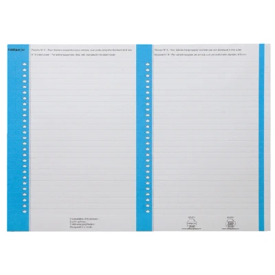 Afbeelding van Ruiterstrook Elba Nr 8 138x6mm lateraal blauw