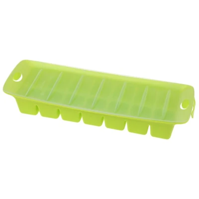 Afbeelding van W pro 484000008554 ijsblok bak C00379996 ijsblokjes container met deksel, stapelbaar