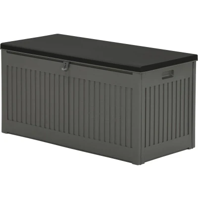 Afbeelding van Kussenbox Garden Impressions Primo Grijs Zwart 109x51,3x54,7 cm