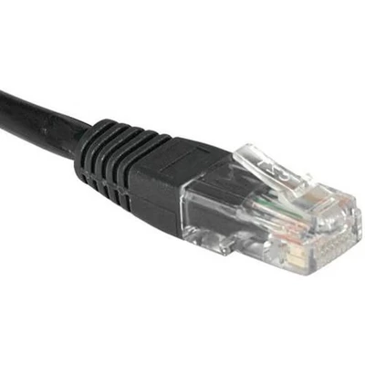 Afbeelding van Netwerkkabel RJ45 CAT 6 U/UTP zwart 7 M