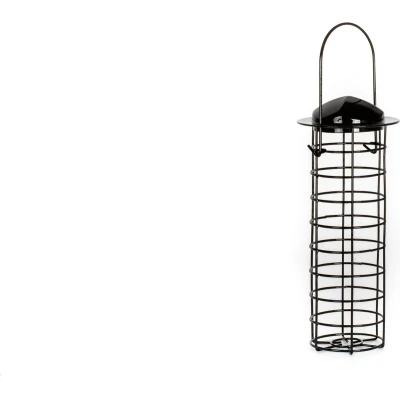 Afbeelding van Wildbird Vetbolhouder Bremen Voersilo 10x26 cm Zwart