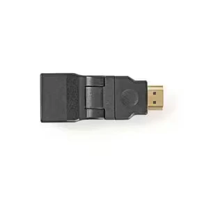 Afbeelding van HDMI adapter Nedis (4K@30Hz, Draaibaar, Verguld)