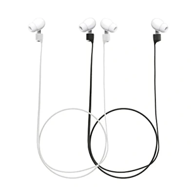 Afbeelding van kwmobile 2x magnetisch oordopjes koord geschikt Voor Apple Airpods 1 / 2 3 Pro 80 cm draadloze oordoppen tegen verlies