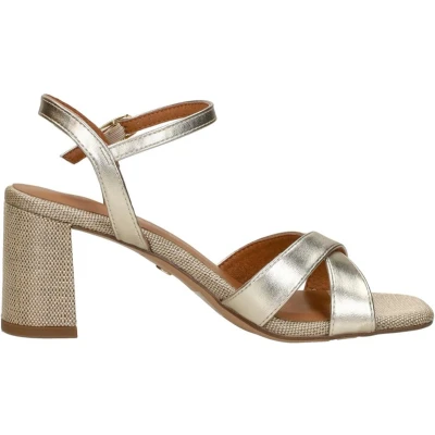 Afbeelding van Tamaris Sandalen Hak Goudkleur Maat 36