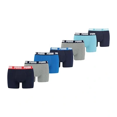 Afbeelding van Puma 7 PACK Onderbroeken Blue combo, Heren, Maat: XL, combo