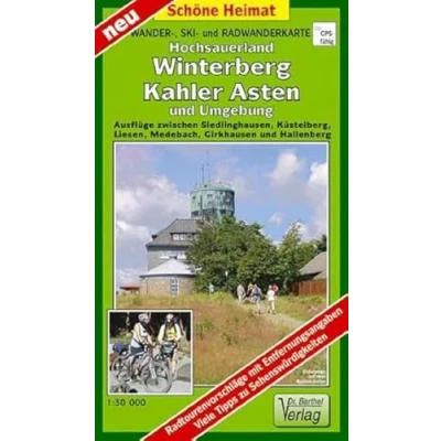 Afbeelding van Wander , Ski und Radwanderkarte Hochsauerland, Winterberg, Kahler Asten Umgebung 1:30 000: Ausflüge zwischen Siedlinghausen, Küstelberg, Liesen, Medebach, Girkhausen Hallenberg